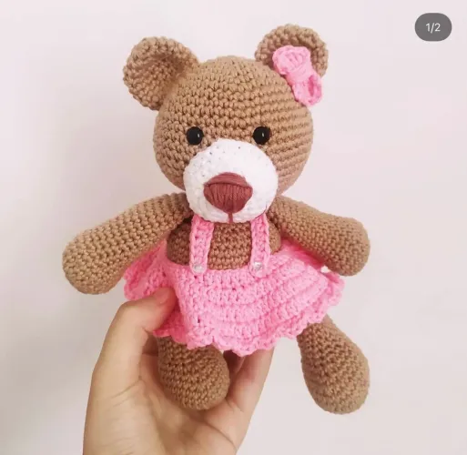 Ursinha Amigurumi 