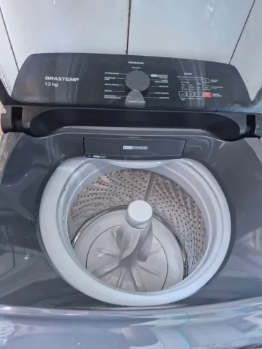 Máquina de Lavar Brastemp 13Kg Cinza Platinum