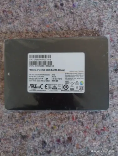 SSD Samsung 240GB 2'5"