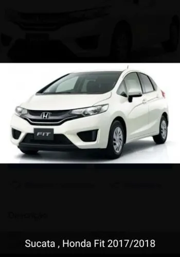 Sucata Honda Fit 2018 para retirada de peças