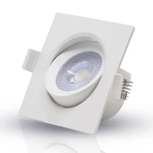 Kit 10 Spot Dicróica LED 5w 9x9cm 3000k ou 6000k