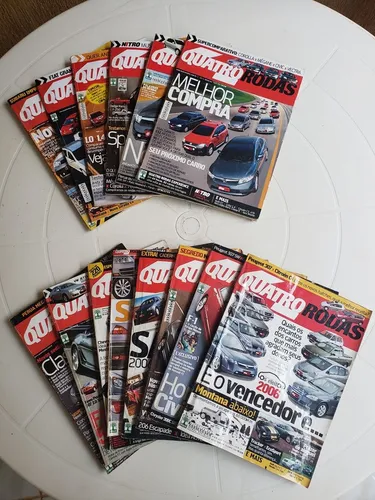 Revista Antiga Quatro Rodas 2006-2007