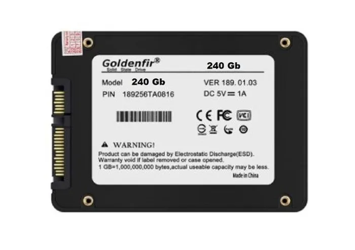 SSD 240 Gb - Disco Sólido Interno Sata III