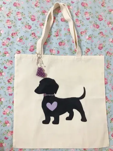 Ecobag cachorro salsicha