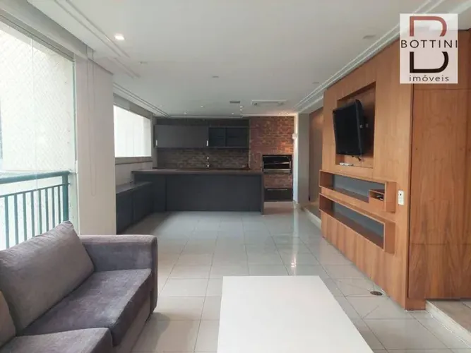 Apartamento mobiliado com 4 suítes à venda, 205 m² por R$ 3.200.000 - Brooklin - São Paulo
