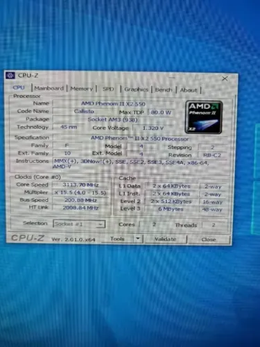 AMD Phenom II X2 550 Black Edition