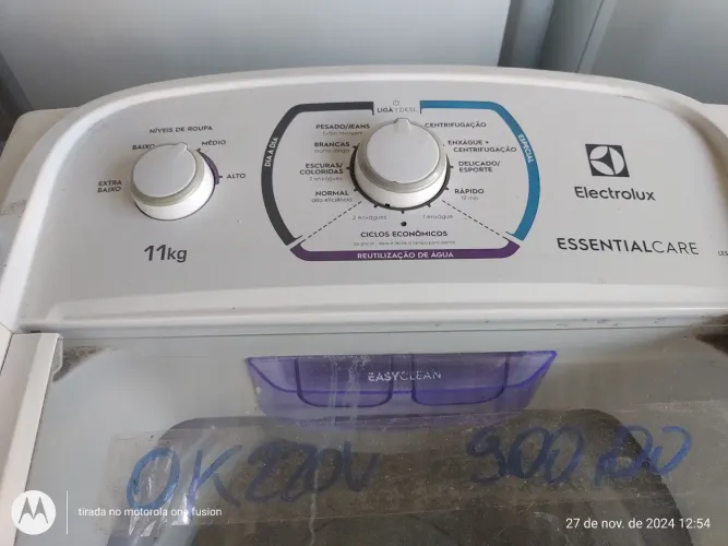 LAVADORA ELECTROLUX LES 11 220V