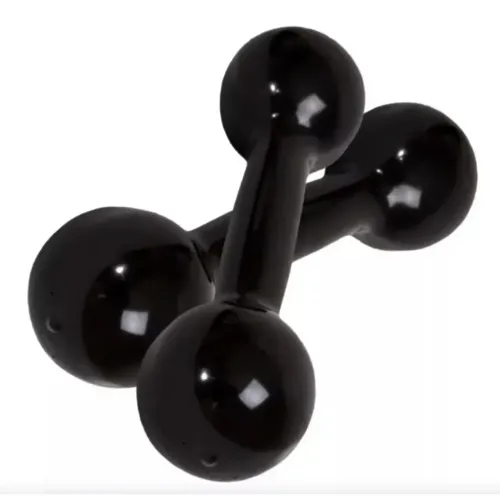 Halter emborrachado bola 8kg par 