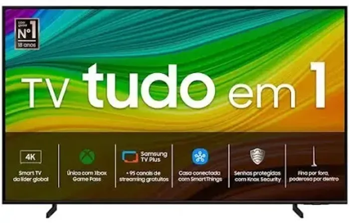 Smart Tv Samsung 50 Pol Qled 60D Nova Lacrada 