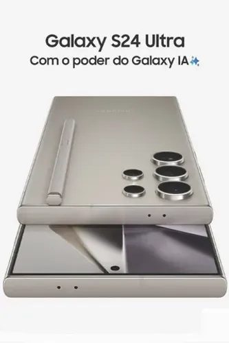 Samsung Galaxy S24 Ultra 256Gb (Cinza) | Lacrado Novo | Garantia Nf