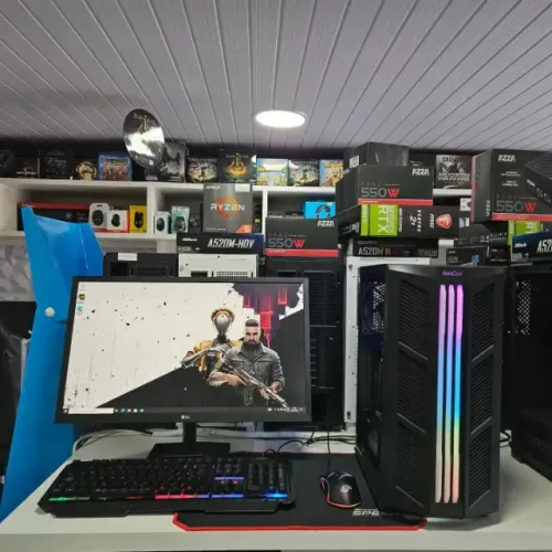 PC Gamer Novo + Monitor 24pl  Intel core I5 + GTX 1650 1 ano de garantia e em até 12x