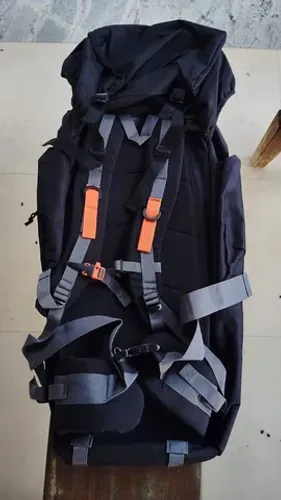 Mochila Nautika Intruder 80L Preta