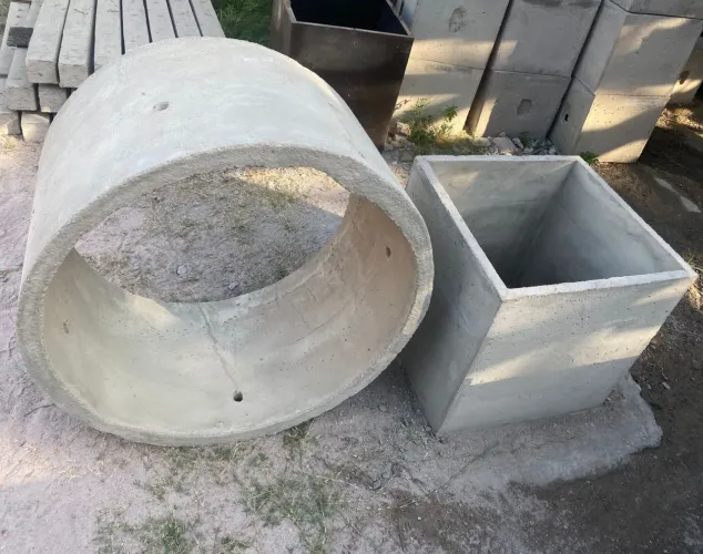 Opção de manilha circular e quadrada 