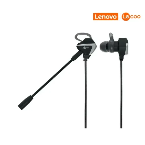 Fone de Ouvido Gamer Intra Lecoo HT105 Microfone Destacável P3 C/ Adaptador P2 - WZetta