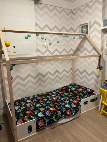 Cama Montessoriana Liv Branco Freijó - Matic- Usada