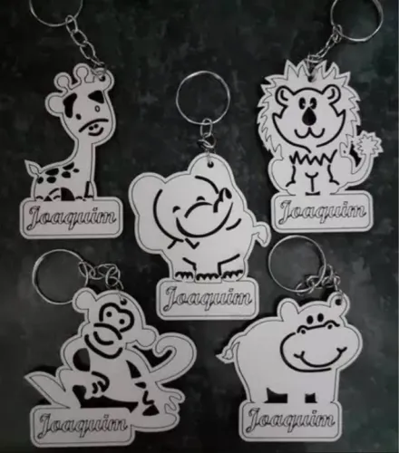 CHAVEIROS PERSONALIZADOS MDF