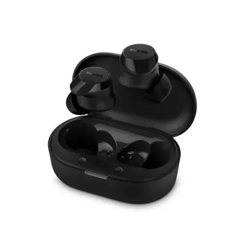 Fone de Ouvido Philips TWS TAT1209BK - Bluetooth, Som Imersivo e Microfone - Loja Coimbra