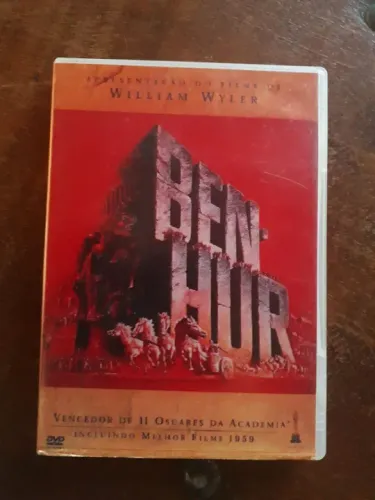Capa dvd  Ben Hur 