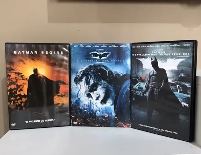Dvd Batman Trilogia Nolan - 3 Dvds Originais