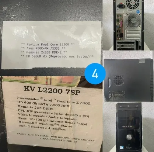 Computador CPU - Marca Kelow