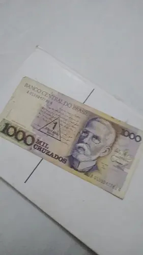 Notas originais 1 brasileira e 1 italiana