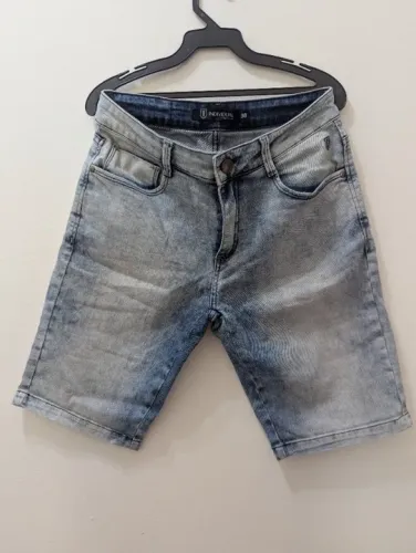 Bermuda jeans individual masculina - grupo dudalina