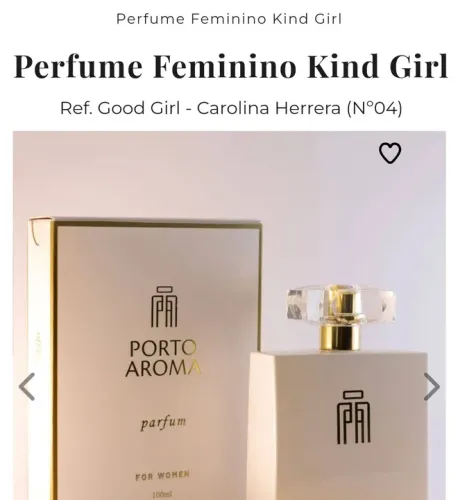 Perfume Feminino Porto Aroma - Good Girl