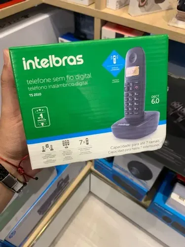 Telefone S/Fio TS2510 IntelBras - Produto Novo - Parcelamos Sem Juros