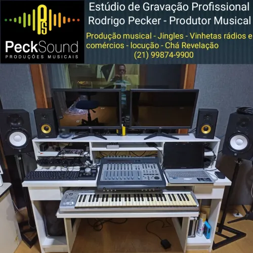 Estúdio de Gravação Profissional - PECKSOUND PRODUÇÕES MUSICAIS 
