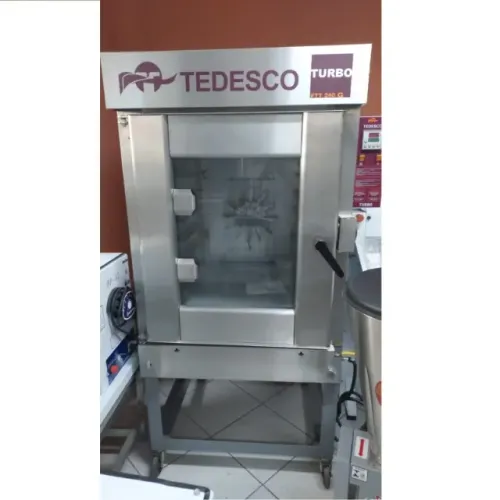 Forno Turbo para 8 Telas Gás Tedesco (Mostruário - Novo com Garantia)