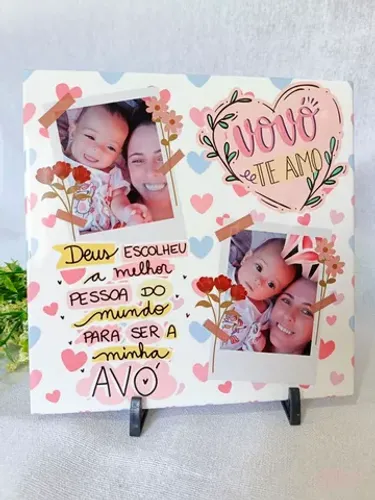 Azulejo Personalizado+suporte+caixa