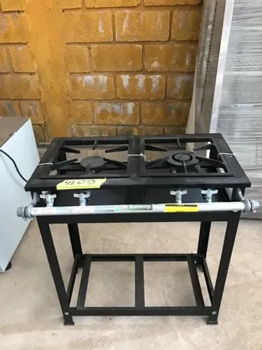 Fogão Cristal Aço 2 Bocas Baixa Pressão 30/30 S/Forno Seminovo
