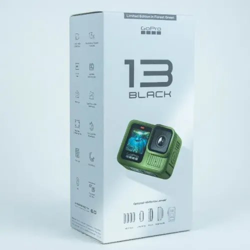 Gopro Hero 13 Black Edição Limitada na cor Forest Green - Caixa Lacrada