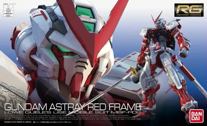 Gundam Red Frame Astray Rg (real Grade)