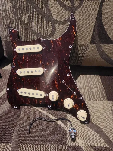  Kit Captador de guitarra Stratocaster completo com elétrica top