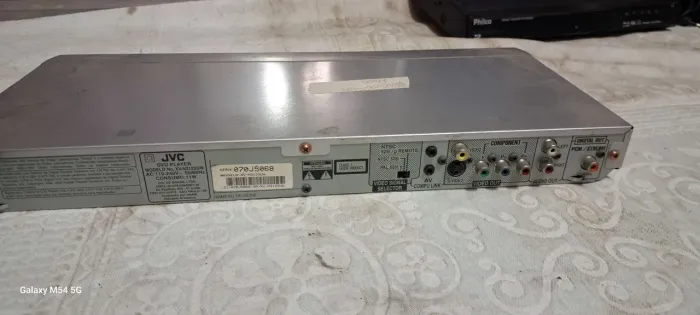 Dvd jvc funcionando ,esta sem o controle remoto