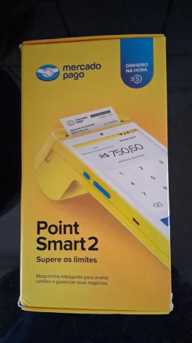 MAQUINA Mercado Pago Point Smart 2/ Lacrada!!!(leia o anuncio)