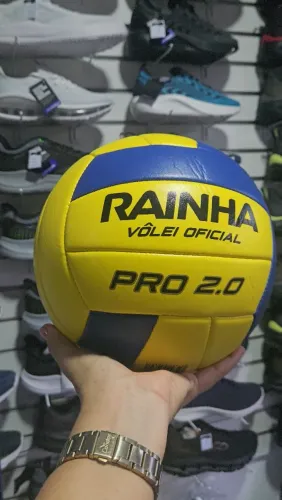 BOLA VÔLEI RAINHA PRO 2.0 ORIGINAL QUADRA E PRAIA OFICIAL