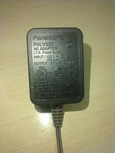Fonte Panasonic Adaptador AC/DC Alimentação 6.5v 500ma (usadas)