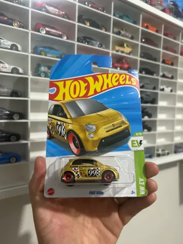 Hotwheels Fiat 500e 