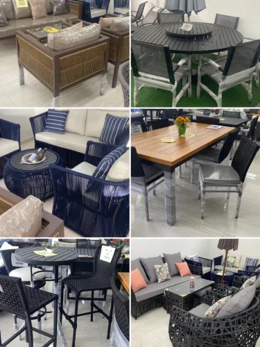 Móveis para área externa em geral!