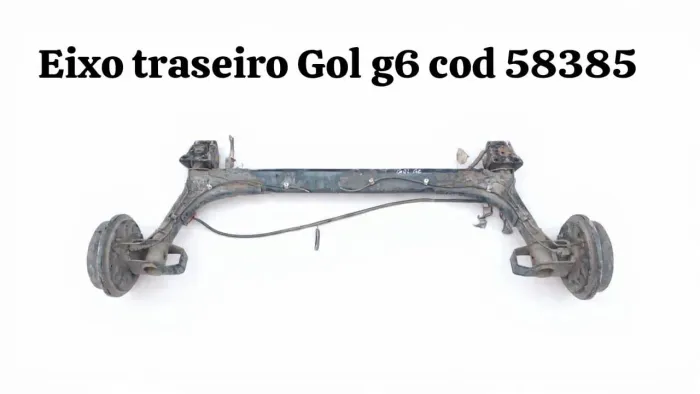 Eixo traseiro Gol g6 