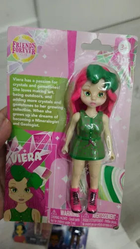 Lote de 3 Bonecas Friends Forever - Colecionável