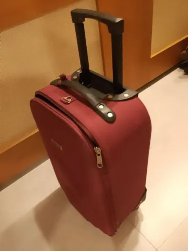 mala de viagem rodinhas pequena Mala Sestini Bordo 2 rodas Lunar 2 Vinho