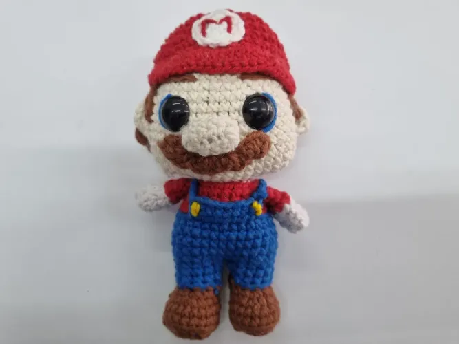Amigurumi Super Mário