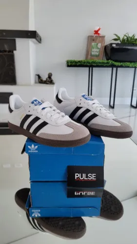  Adidas Samba OG White Black Gum - Tamanho 36 - Novo 10/10
