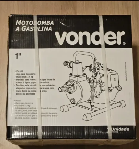 Motobomba a Gasolina 2 Tempos 1", Vonder VDO3023