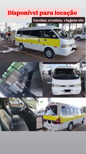 Van Kia Besta Disponível para locação 