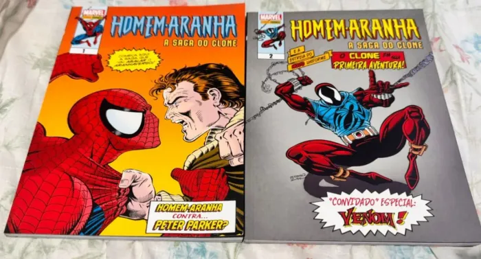 HQ Homem-Aranha: A Saga do Clone - Edições 1 e 2