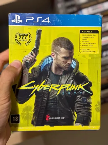 Cyberpunk Steelbok para PS4 semi novo 